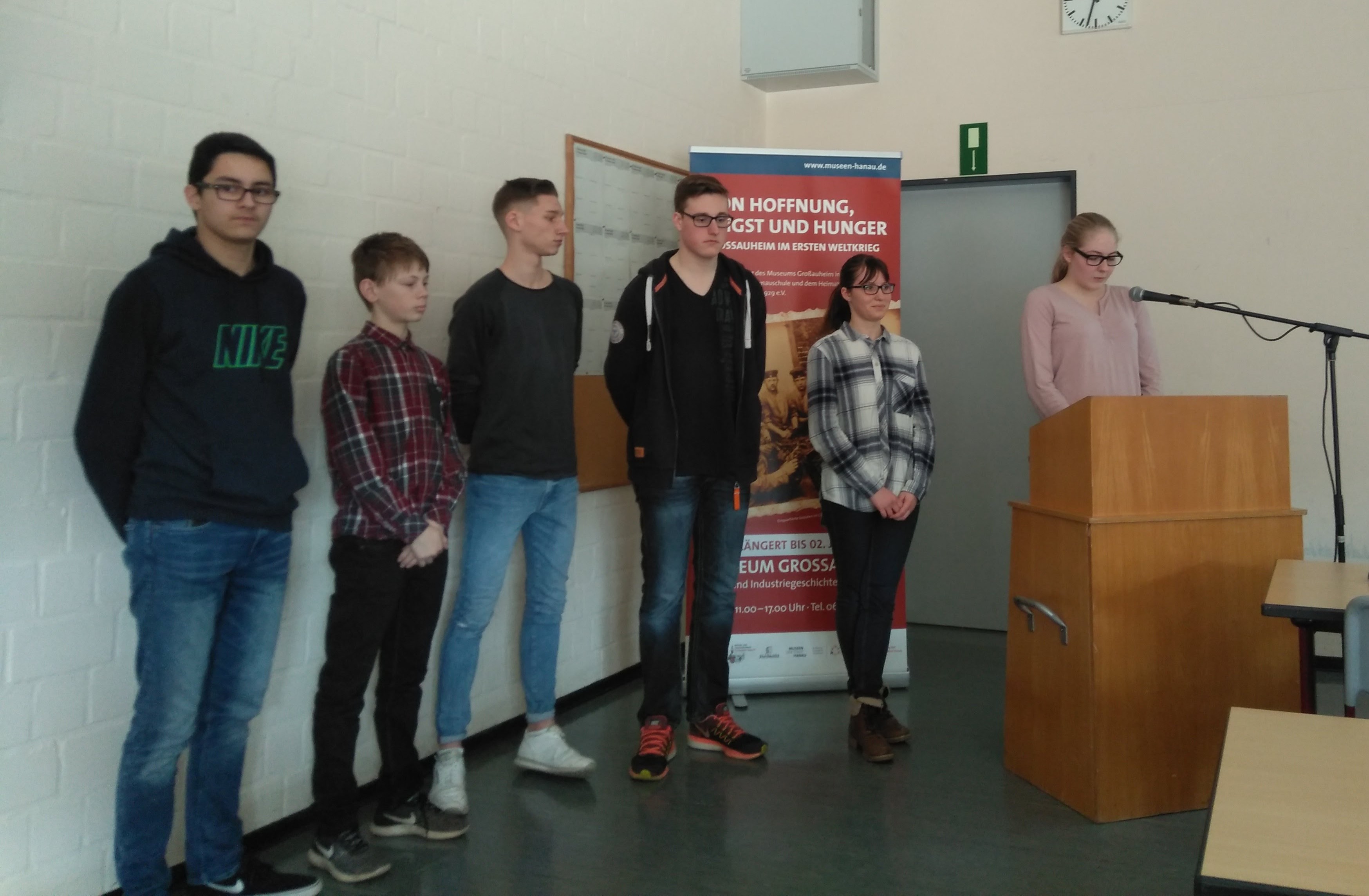 Pressekonferenz zur Weltkriegsausstellung in Großauheim und Conflans: ein europäisches Projekt