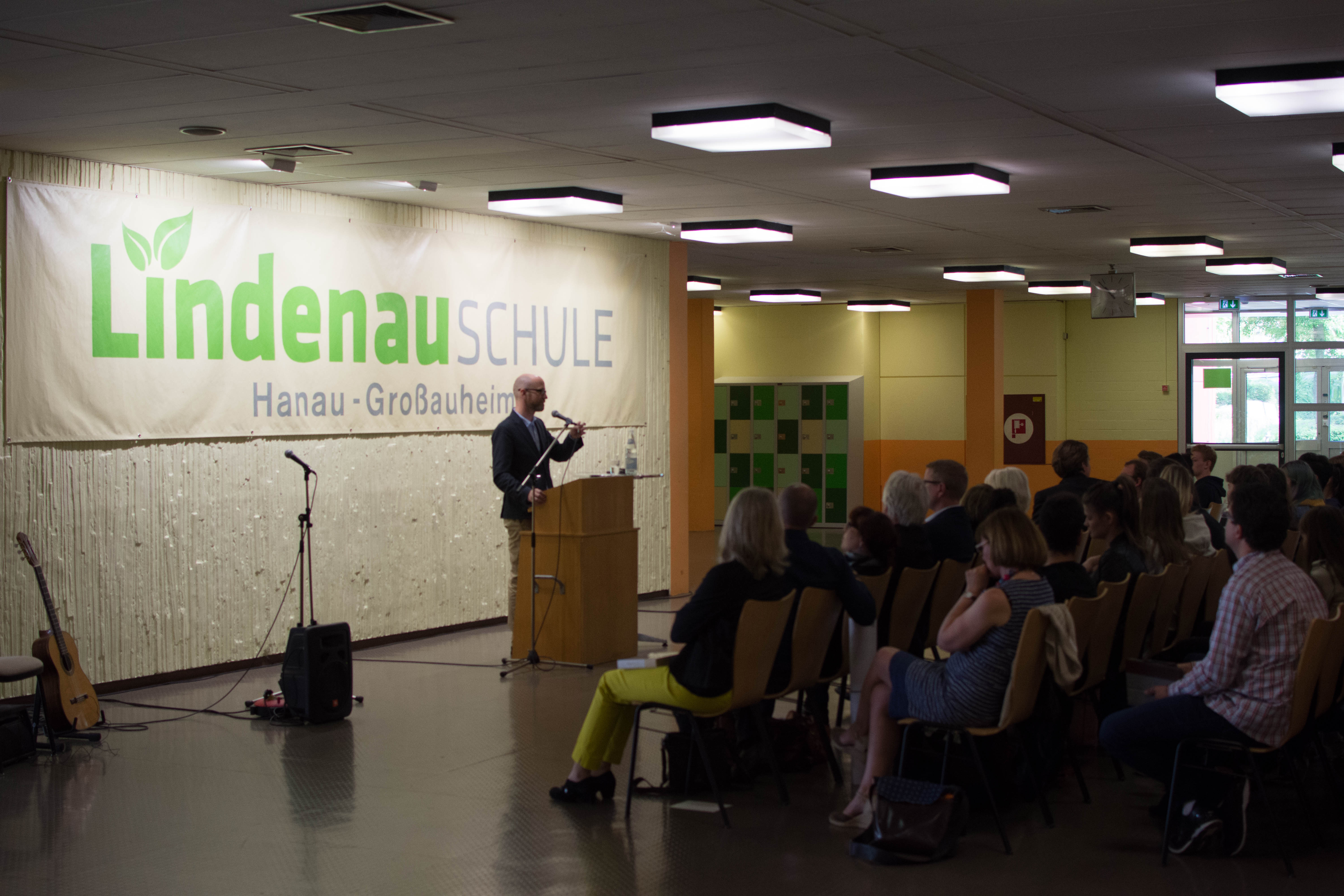 Dr. Peter Tauber an der Lindenauschule