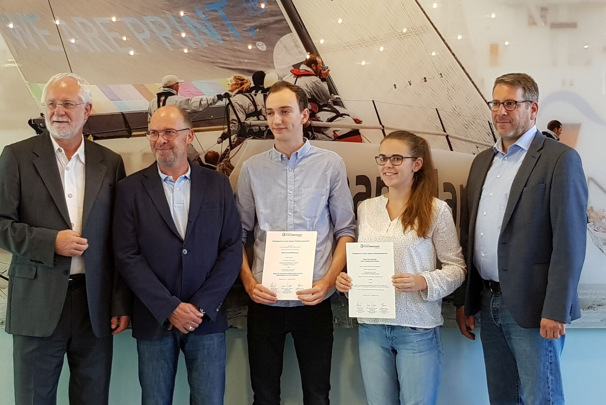 Zweiter Platz für Jakob Brehm beim Osthessenwettbewerb um den „Besten Praktikumsbericht“ 2017/18