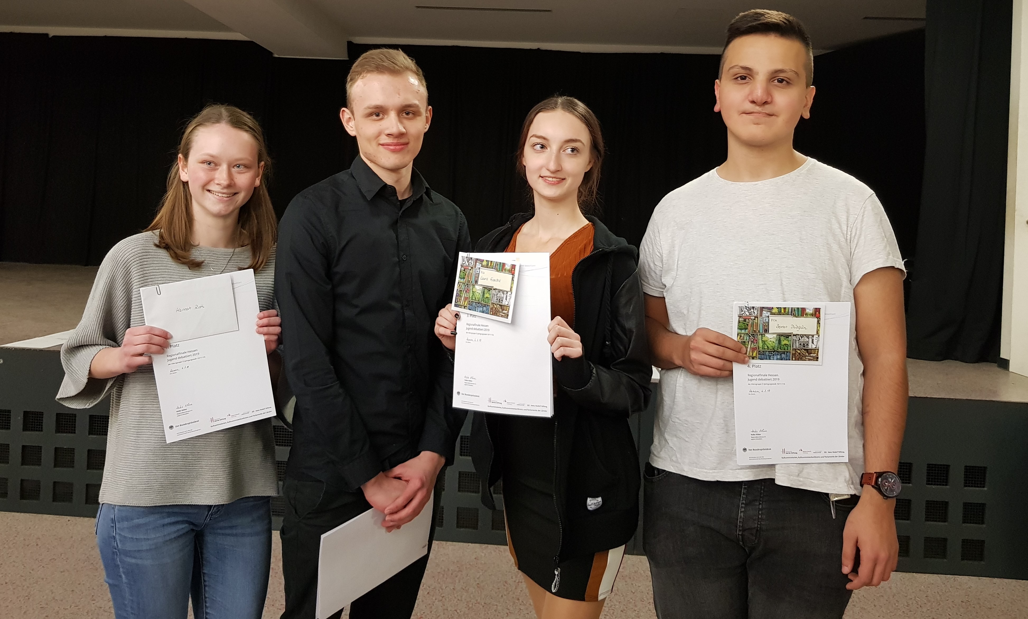 Hannah Roth gewinnt den Regionalwettbewerb „Jugend debattiert“ in der Sekundarstufe II