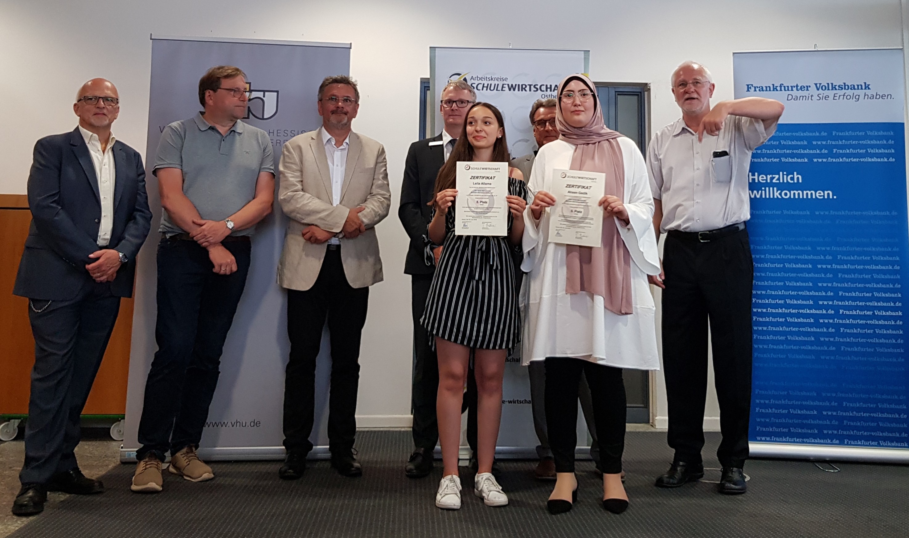 Großer Erfolg beim Wettbewerb um den „besten Praktikumsbericht“ 2019