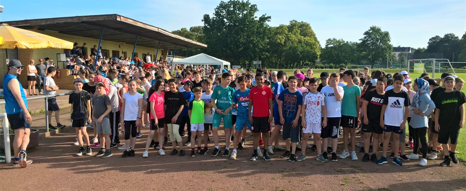 Lindenauschule in Hanau-Großauheim trägt ihren 5. Sponsorenlauf aus