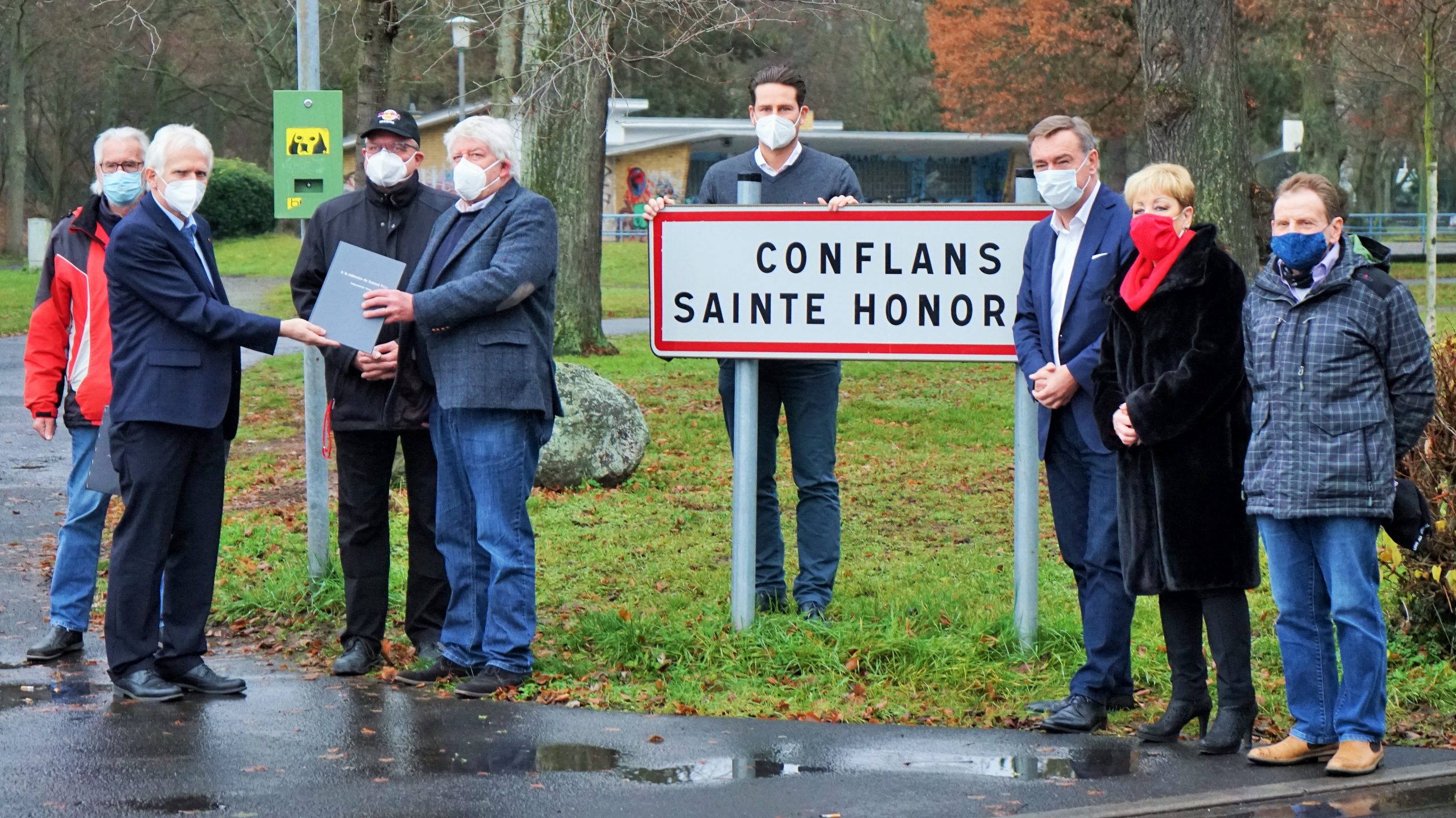 Gedenken an die Ermordung des Lehrers Samuel Paty