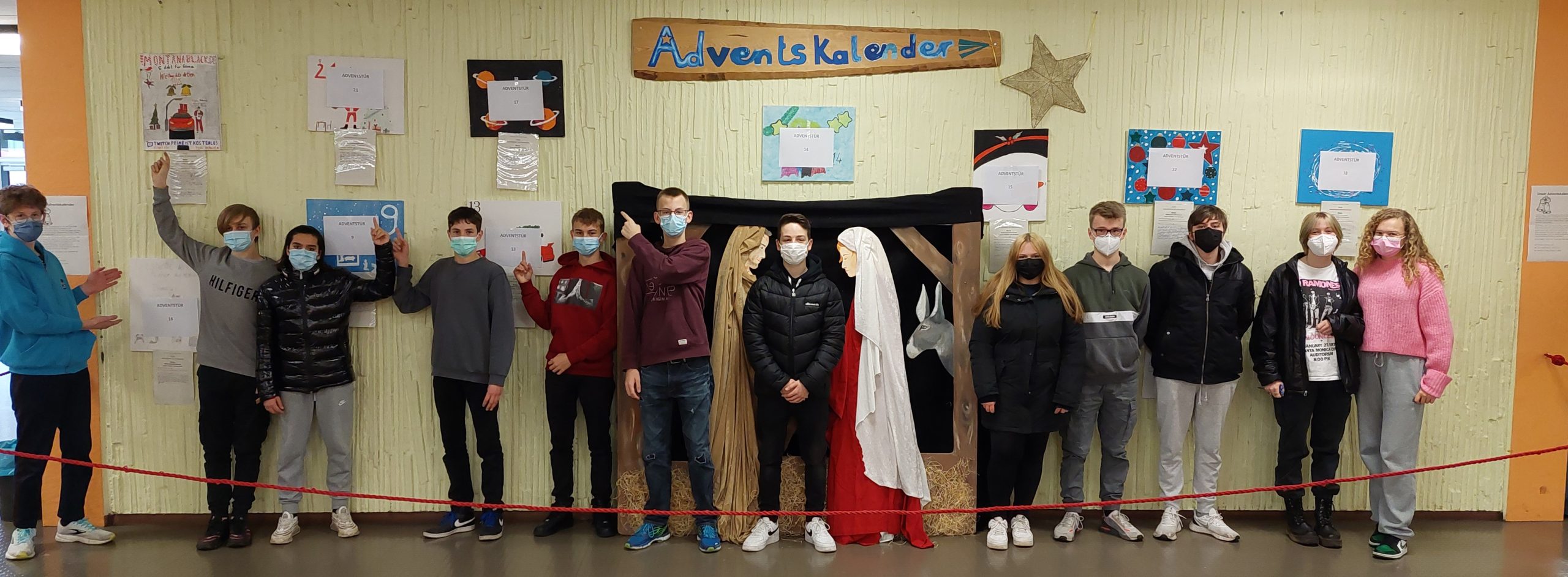 Adventskalender an der Lindenauschule