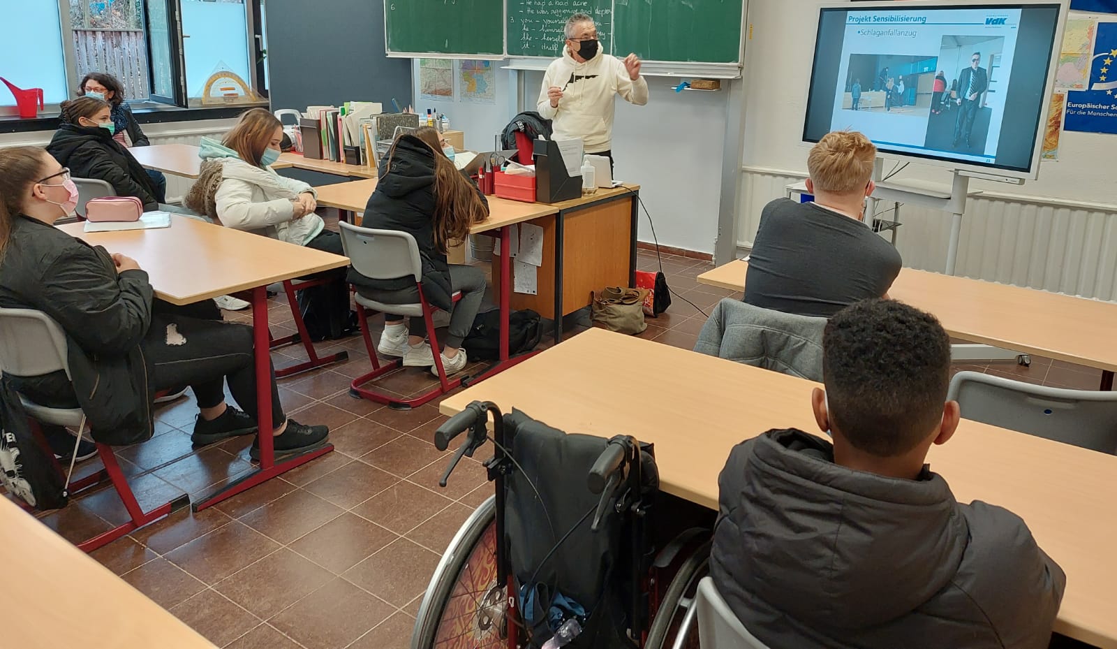 Der VdK besucht die Lindenauschule