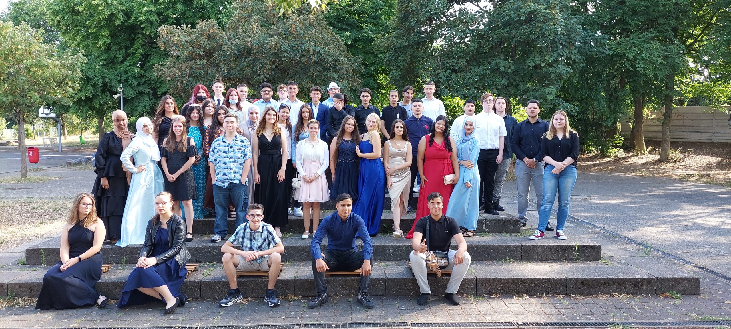 Verabschiedungsfeier der neunten Klassen an der Lindenauschule