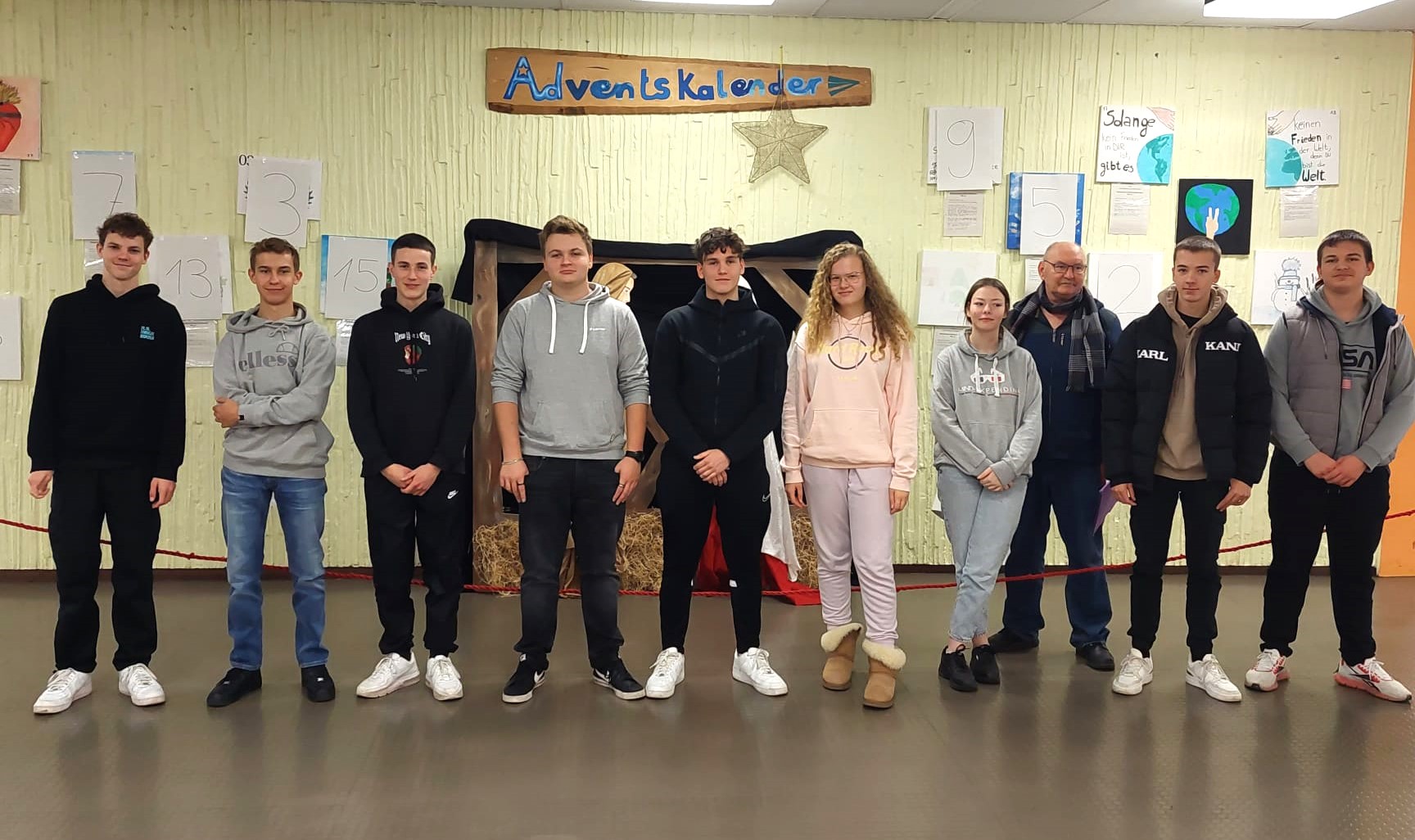 Adventskalender an der Lindenauschule