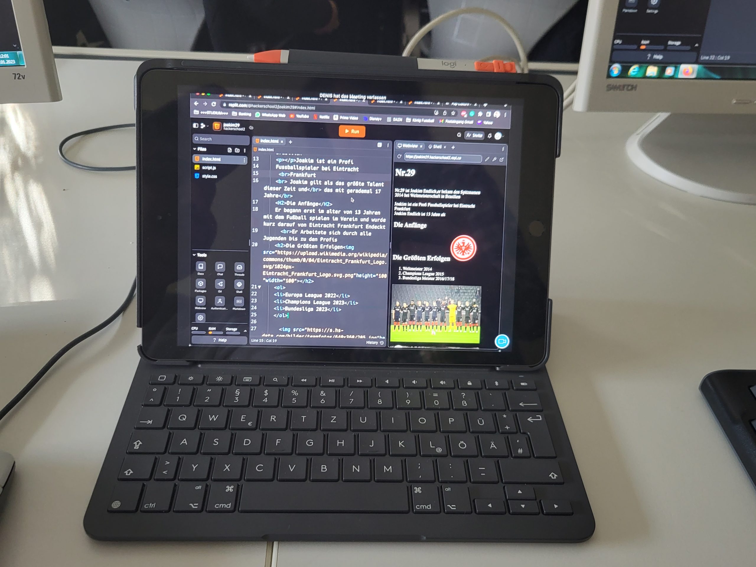 Schülerinnen und Schüler der Lindenauschule werden zu „Hackern“