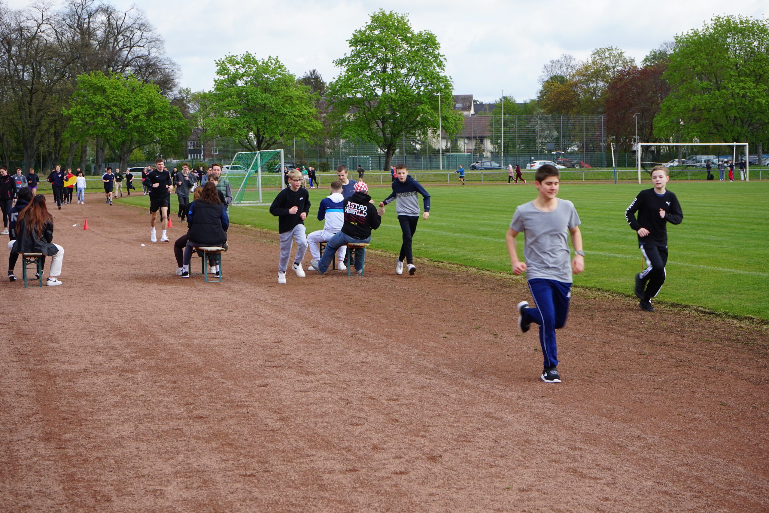 Sponsorenlauf an der Lindenauschule