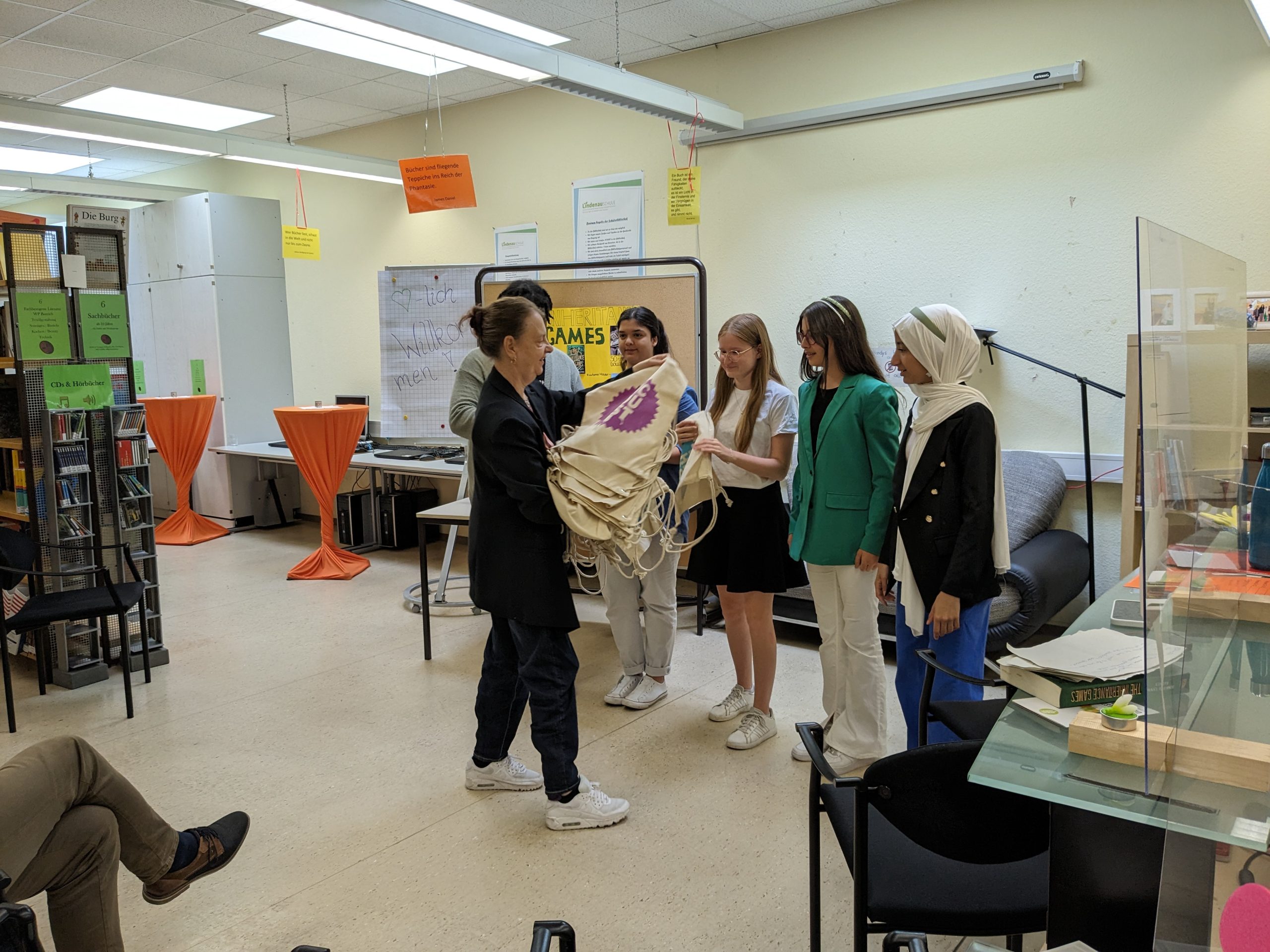 Bücher sind Teppiche ins Reich der Phantasie