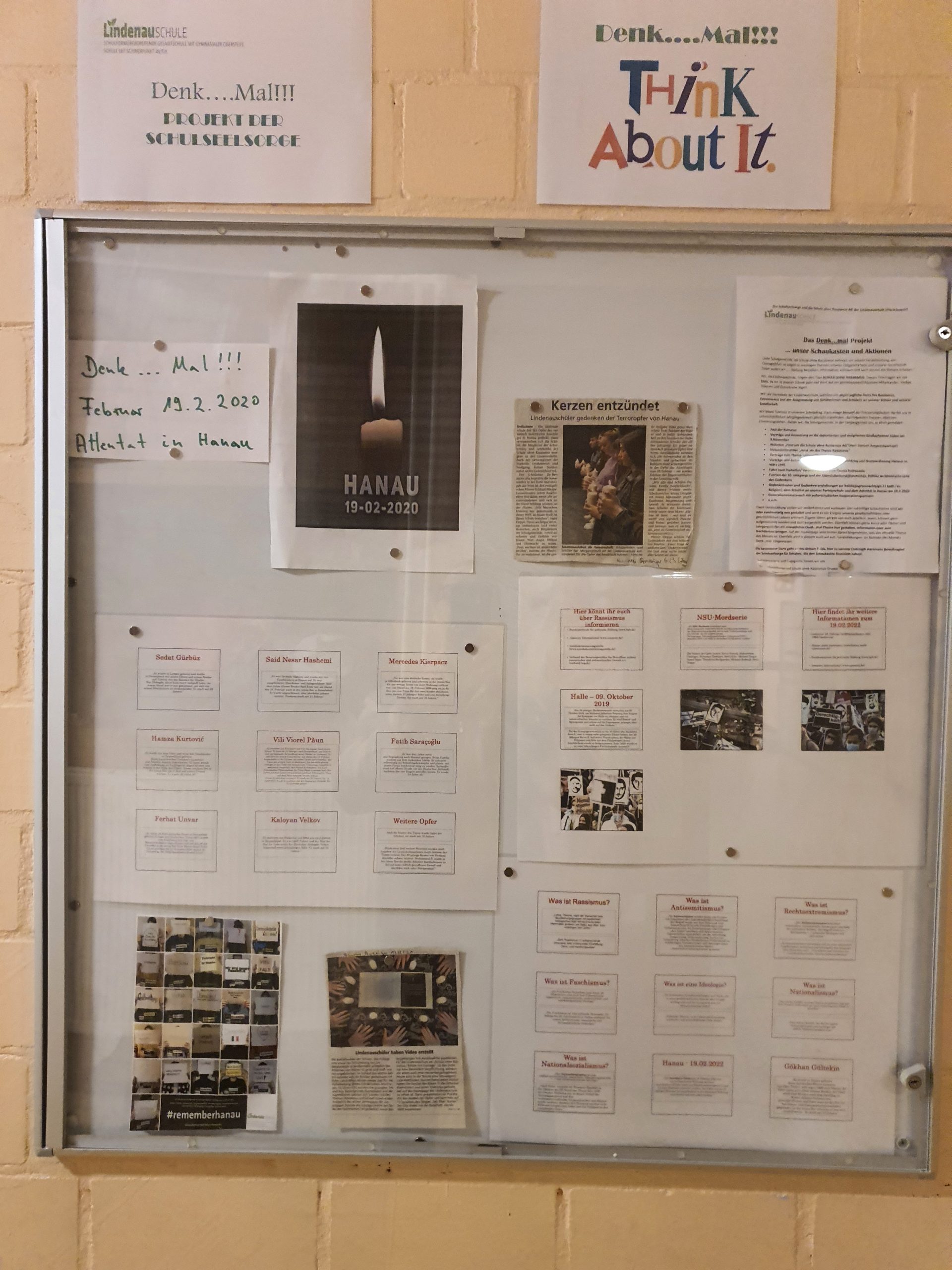 DENK…MAL des Monats Februar